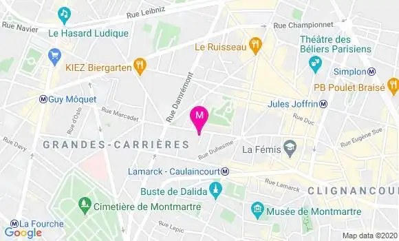 Localisation Dr Louis Sciara