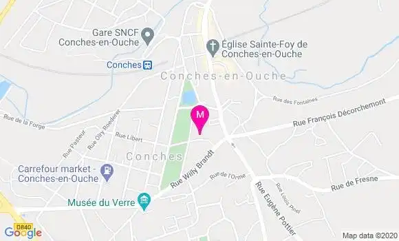 Localisation Dr Catherine Vicomte