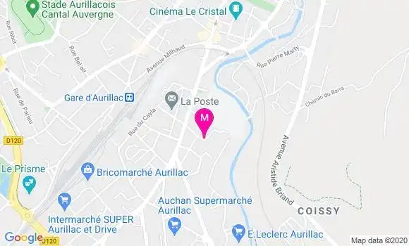 Localisation Dr Sandrine Roques