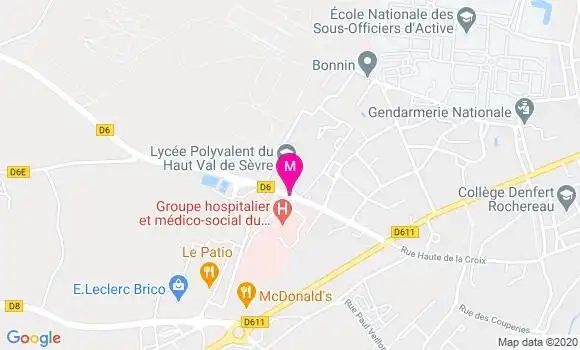Localisation Dr Séverine Postaire