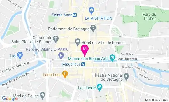 Localisation Dr Philippe Guillier