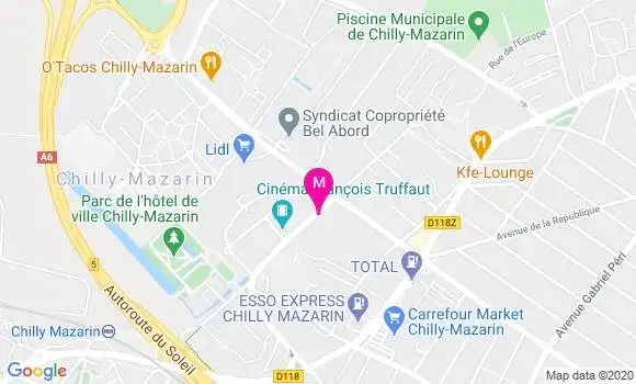 Localisation Dr Fabien Quedeville