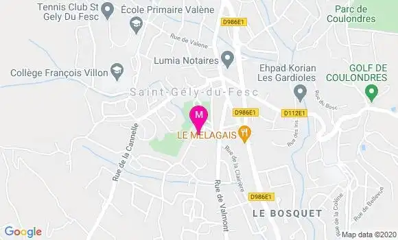 Localisation Dr Florence Chapoutot