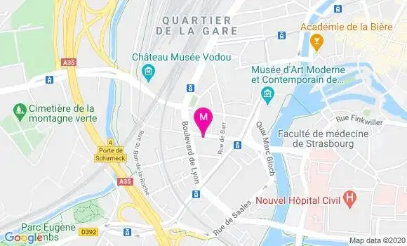 Localisation Dr Haïm Asseraf