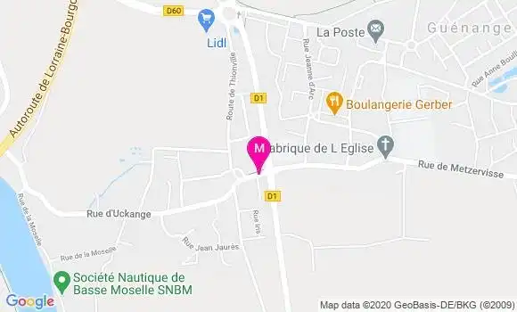 Localisation Dr Franck Barthelemy