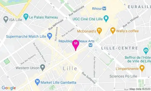 Localisation Dr Catherine Cordonnier