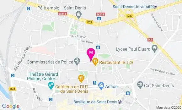Localisation Dr Thierry Baudoin