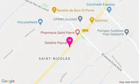 Localisation Dr Pascal Delattre