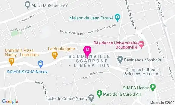 Localisation Dr Brigitte Flamand Lam