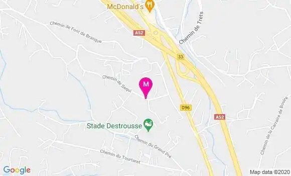 Localisation Dr Christian Bieglio