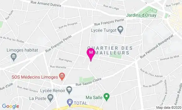 Localisation Dr Marie France Tortul