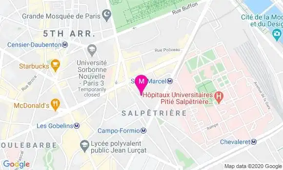 Localisation Dr Jean Grossin