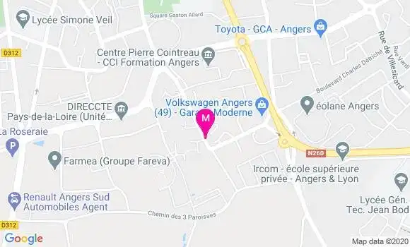 Localisation Dr Aline Bourdelot