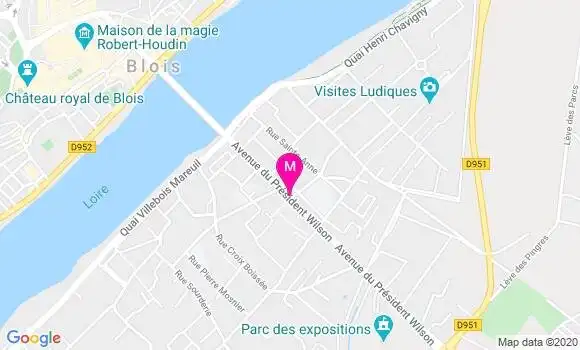 Localisation Dr Henry Brosseau