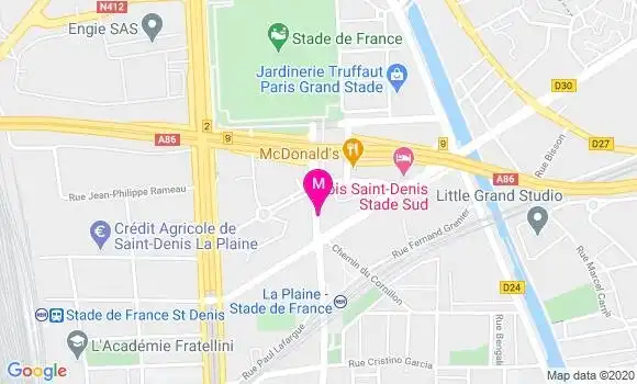 Localisation Dr Emmanuel Corbillon