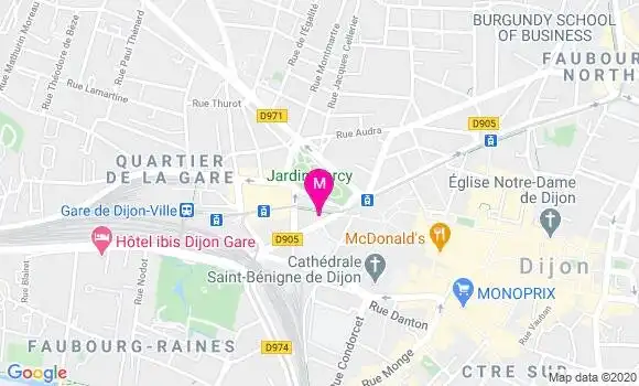 Localisation Dr Claude Viret