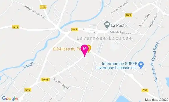 Localisation Dr Anne Laporte