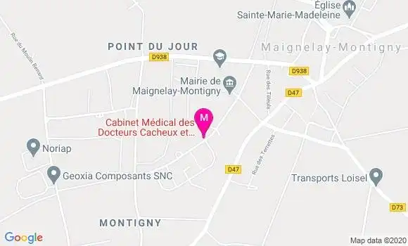 Localisation Dr Nicolas Cacheux
