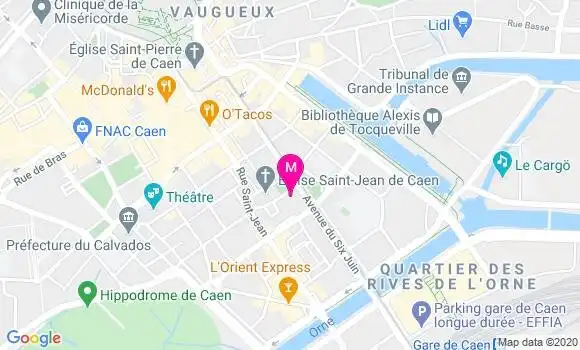 Localisation Dr Anne Marie Ballière