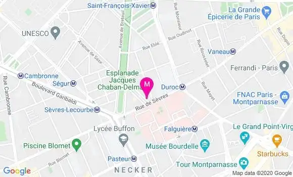 Localisation Dr Jean Paul Mialet