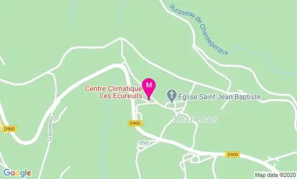 Localisation Dr Catherine Prallet