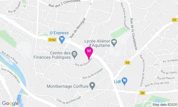 Localisation Dr Sylvie Holderer Fieuzal