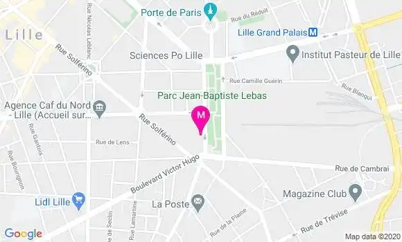 Localisation Dr Fabienne Dupont Evrard