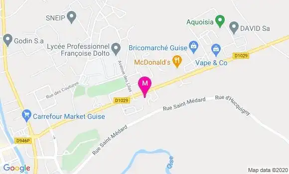 Localisation Dr Emilie Carpeza