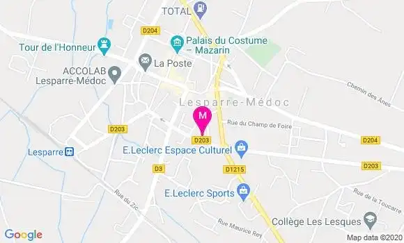 Localisation Dr Anne Navarranne Roumec