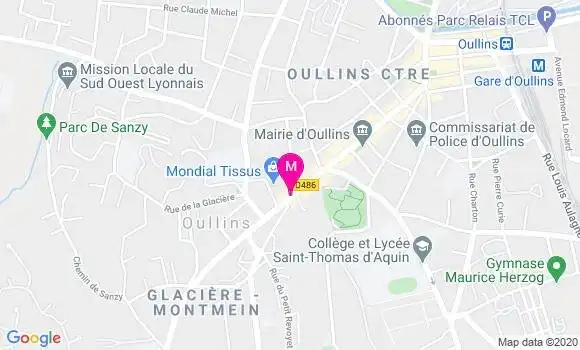 Localisation Dr Nadia Klioua