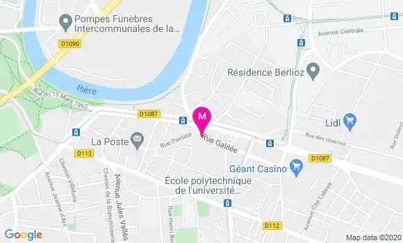 Localisation Dr Olivier Casado