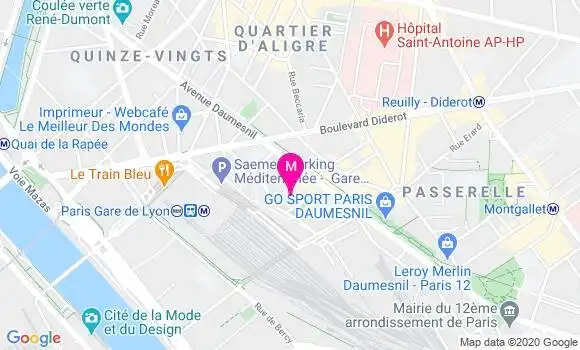 Localisation Dr Jean Louis Quirighetti