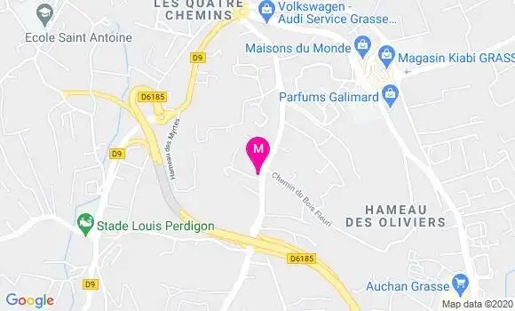 Localisation Dr Marc Rastello