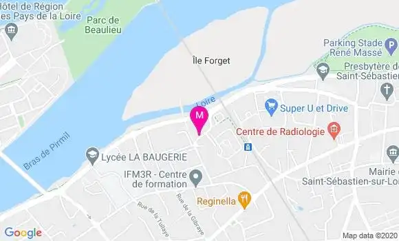 Localisation Dr Thomas Herault