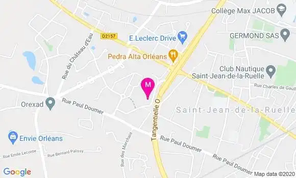 Localisation Dr Catherine Dumont Coret