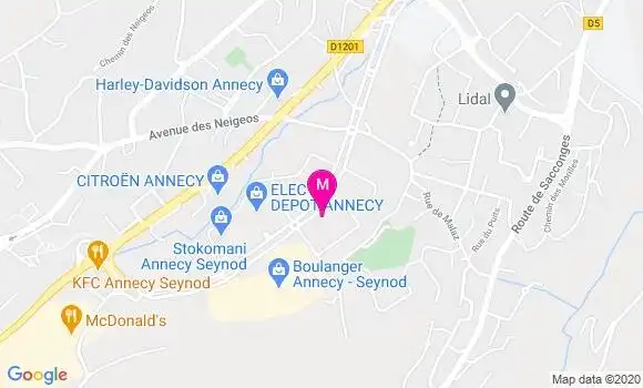 Localisation Dr Jean Pierre Abt