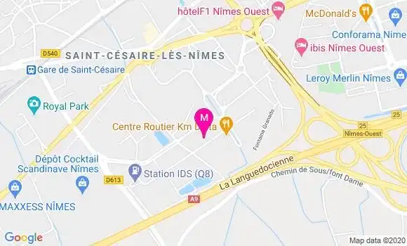 Localisation Dr William Vesseau
