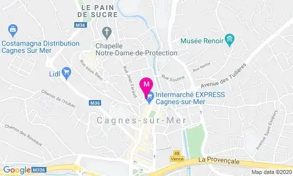 Localisation Dr Michel Thiry