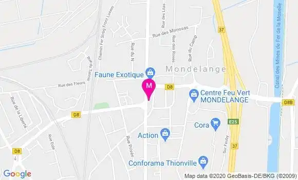 Localisation Dr Erick Lemoine