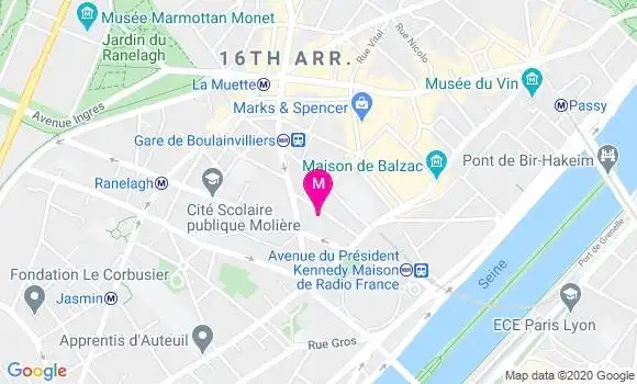 Localisation Dr David Gourion