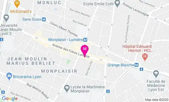 Localisation Dr Patrick Gharib