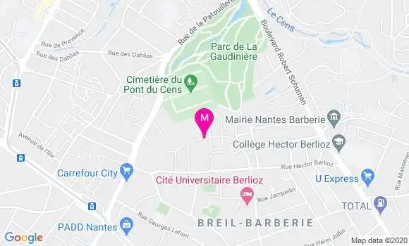 Localisation Dr Thierry Chaltiel