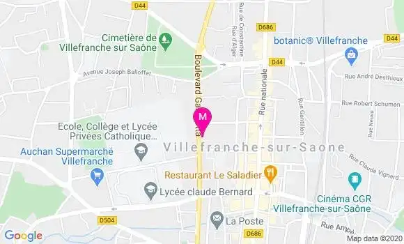 Localisation Dr Christophe Viano