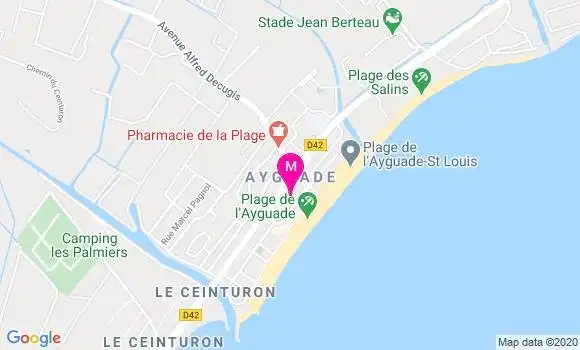 Localisation Dr Jean Michel Verret