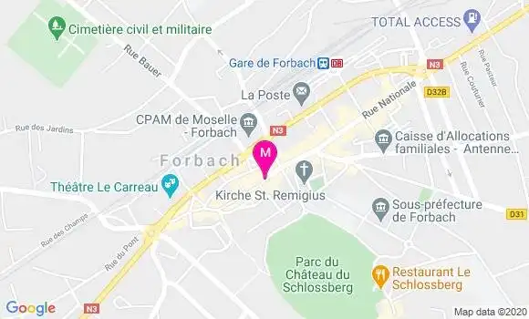 Localisation Dr Olivier Virefleau