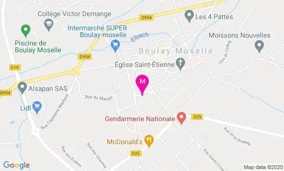 Localisation Dr Philippe Botter