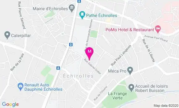 Localisation Dr Patrick Champier