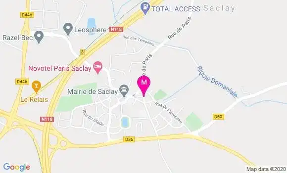 Localisation Dr Nadine Coing