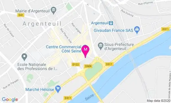 Localisation Dr Roselyne Pronesti Galiay