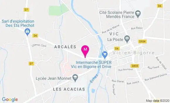 Localisation Dr Louis Baptista